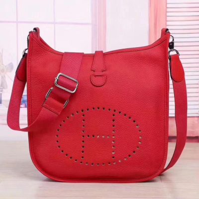 Hermes Evelyne Crossbody Bag Red