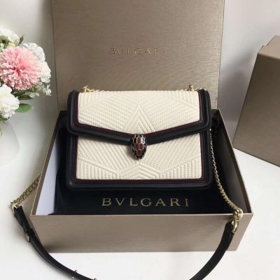 Bvlgari Serpenti Diamond Blast Shoulder Bags for Women