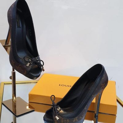 Louis Vuitton Afterglow Platform Pump Heels