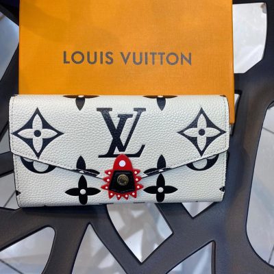 Louis Vuitton Clutch Félicie Pochette Bicolor Monogram Canvas