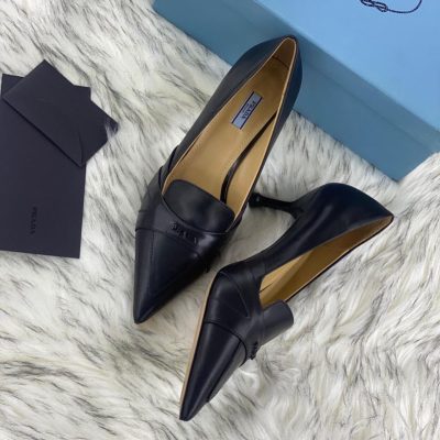 Prada Leather Pumps Heels For Womens