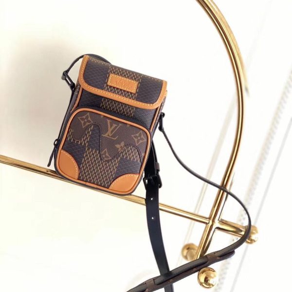 Louis Vuitton Monogram Canvas Phone Holder Mini Bags