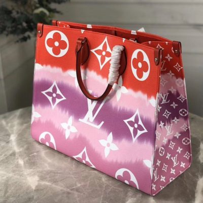 Louis Vuitton Escale OnTheGo GM Tie Dye Rouge Red