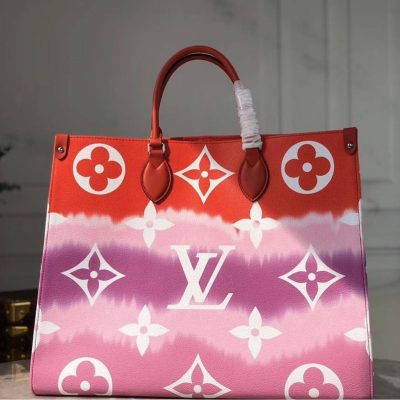 Louis Vuitton Escale OnTheGo GM Tie Dye Rouge Red