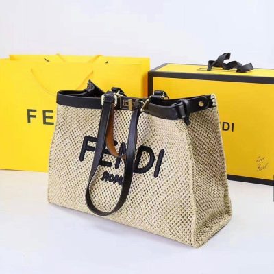 Fendi Canvas Tote Bag For Women