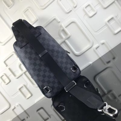 Louis Vuitton Avenue Sling Bag Damier Graphite Gray