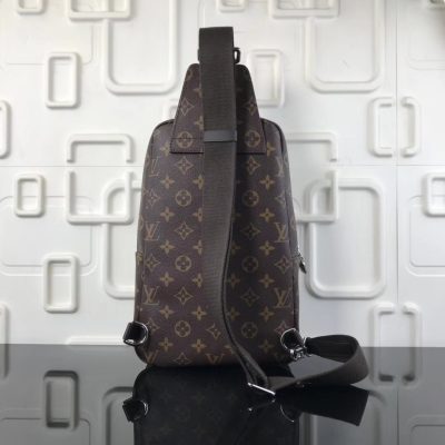 Louis Vuitton Avenue Sling Bag Monogram Canvas Brown