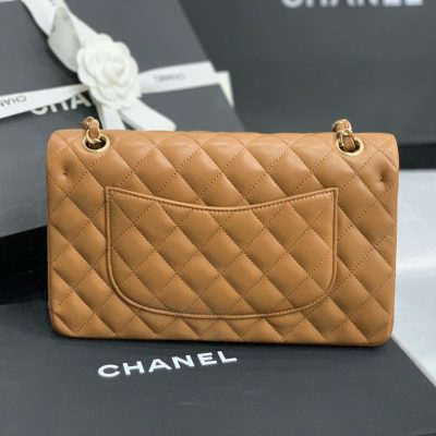 Chanel Classic Double Flap 25 Shoulder Bag Brown