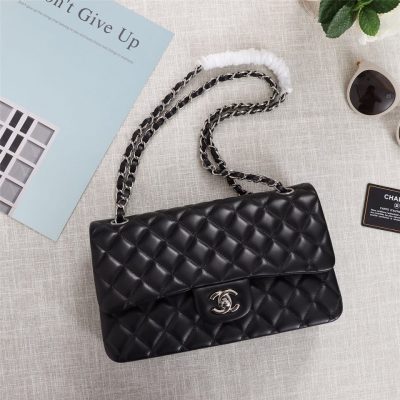 Chanel Classic Double Flap 25 Shoulder Bag Black