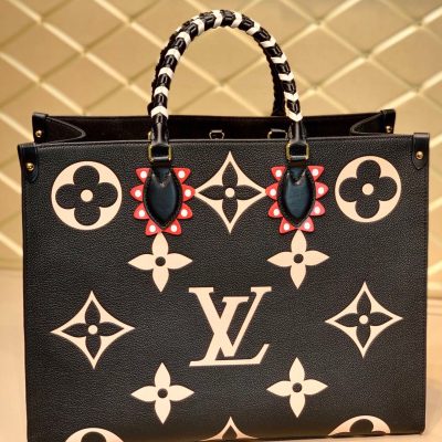 Louis Vuitton Black Tote Bag