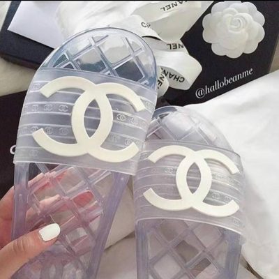 Chanel Big CC Pool Slides