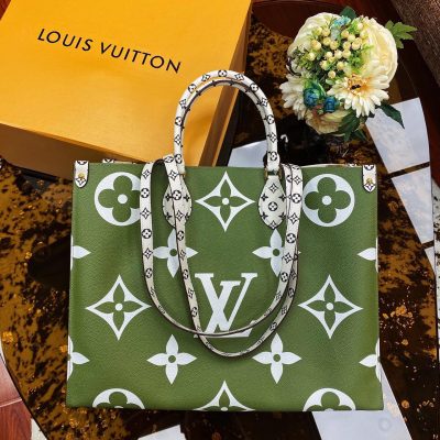 Louis Vuitton Onthego Monogram Olive Green